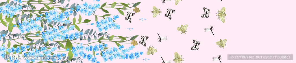 定位花