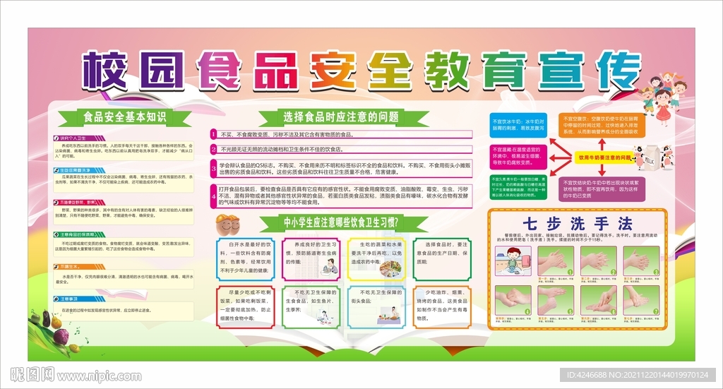 校园食品安全教育宣传