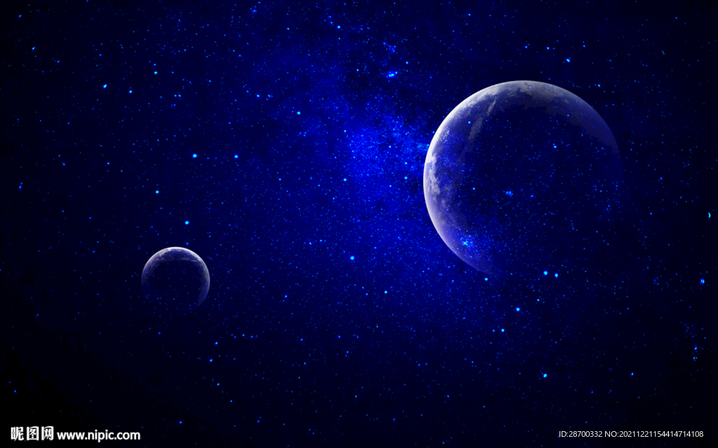 蓝色星空