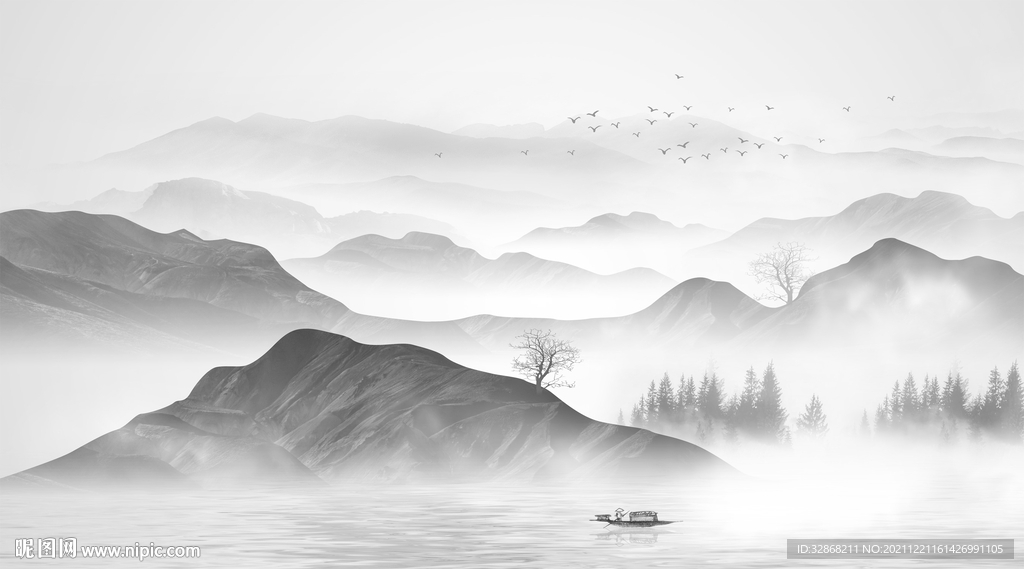 水墨山水