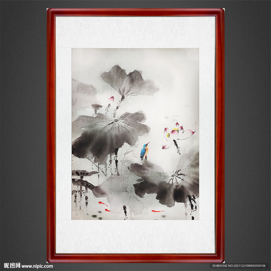 荷花图