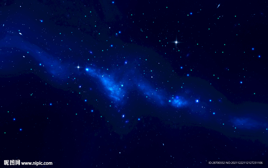 蓝色星空