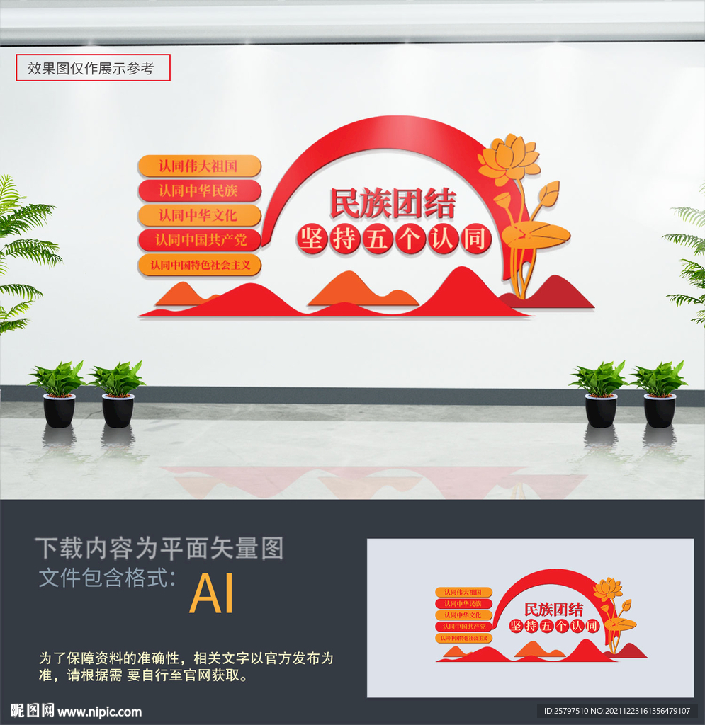 民族团结文化墙