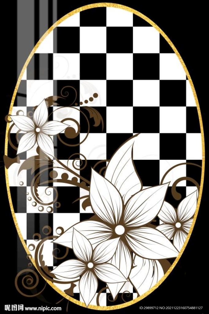 小碎花装饰画