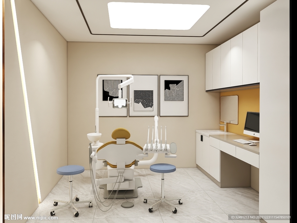 牙医医院定制效果图