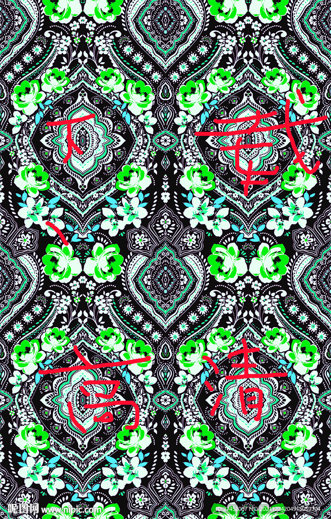 手绘花