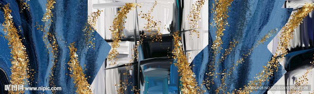 晶瓷画抽象画油画