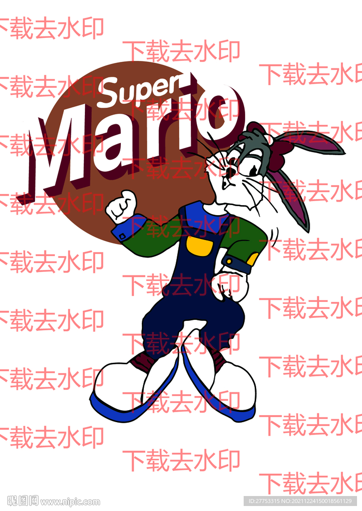 兔子 印花