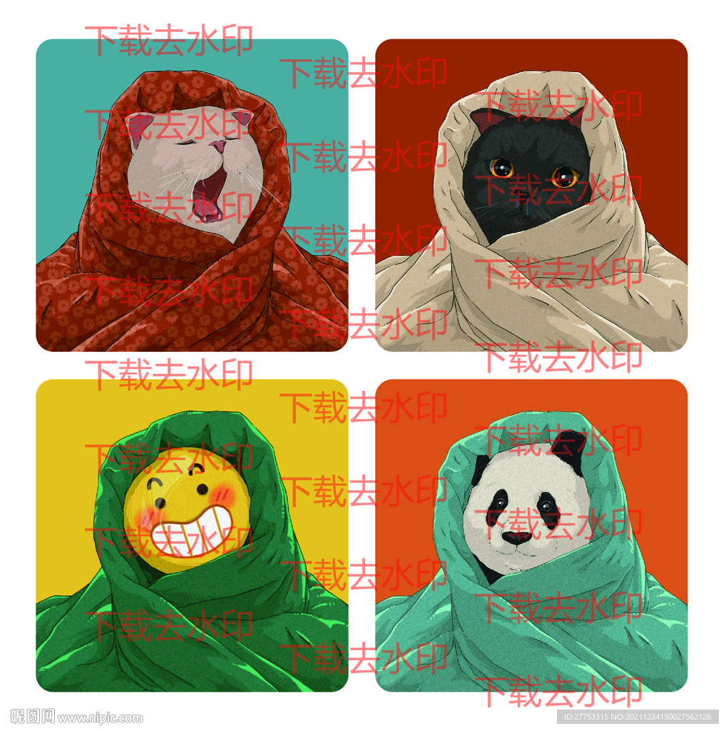 猫 数码印花