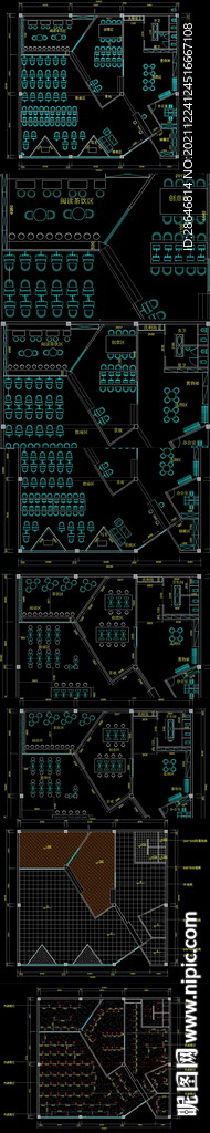 画室CAD施工图