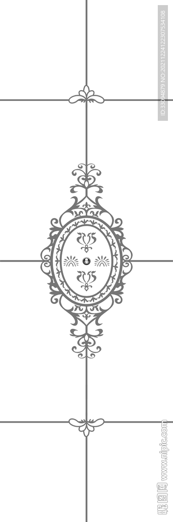 高清分层平开门打印图