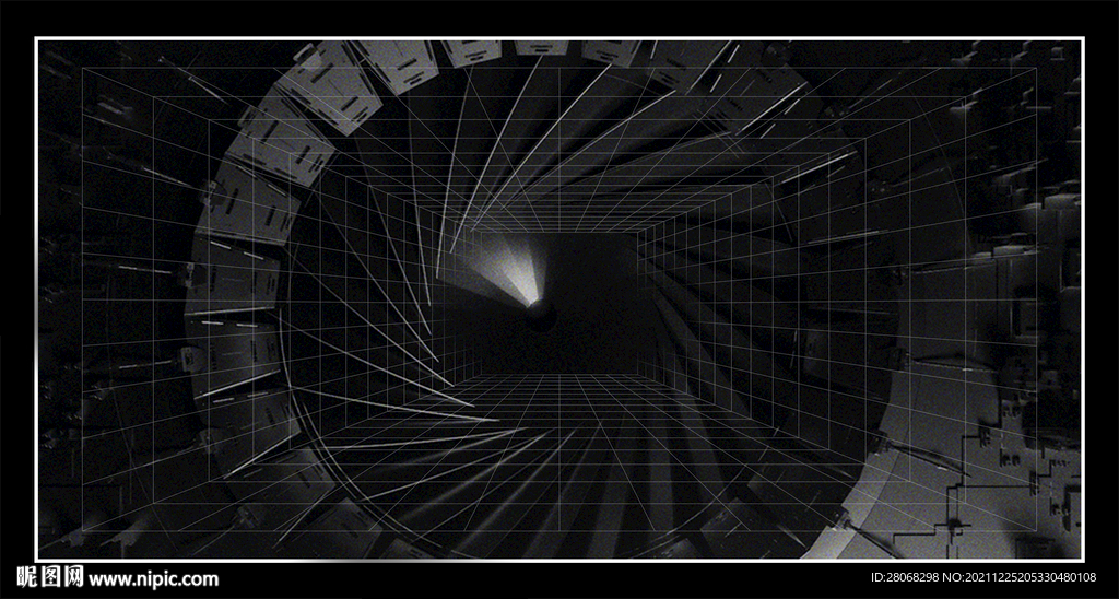 黑色科技装饰背景