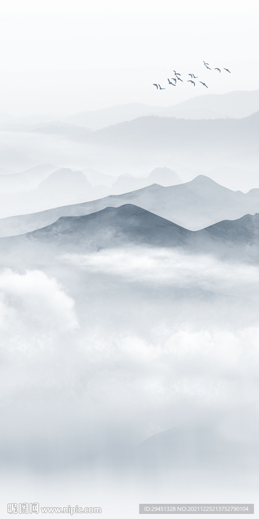 大气玄关画背景 TIF分层图