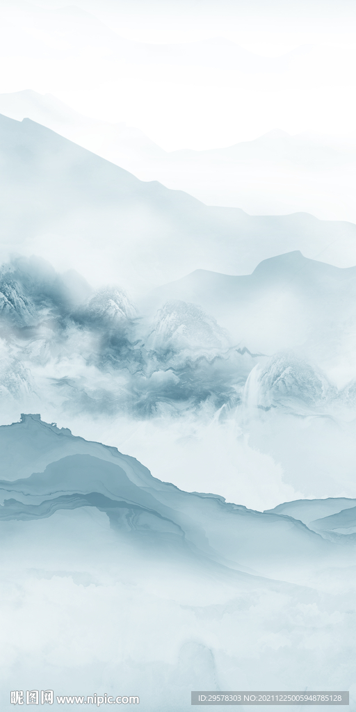 简约高清新玄关画 文件分层 