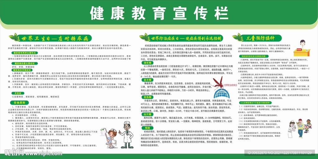 健康教育宣传栏