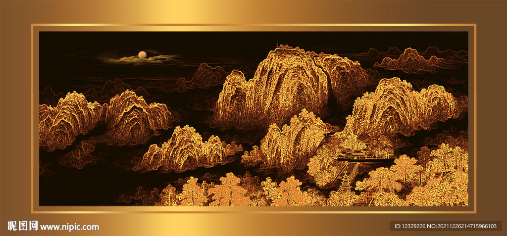国画山水