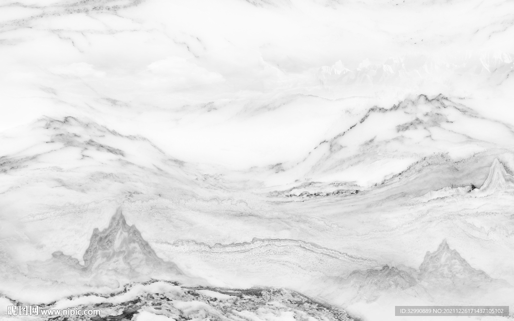 别墅 爵士白背景画 TIF文件