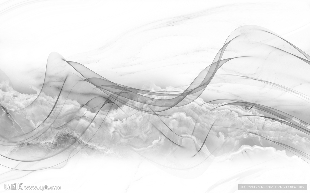 爆款爵士白背景画 TIF文件