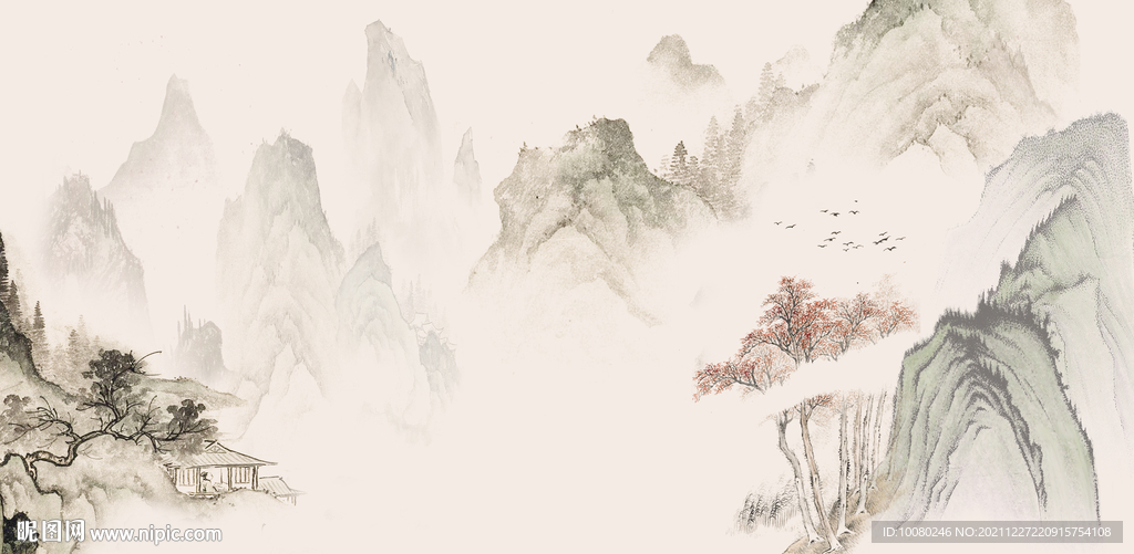 山水画 