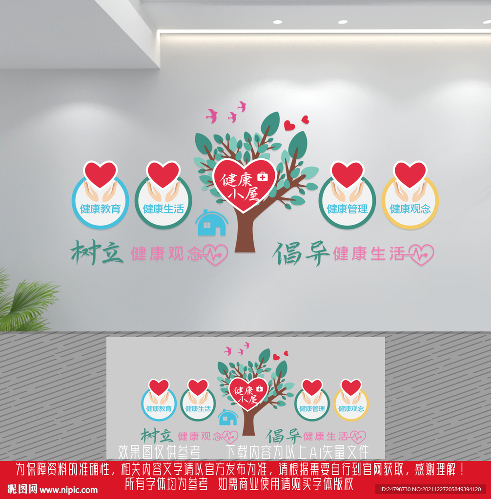 健康小屋文化墙