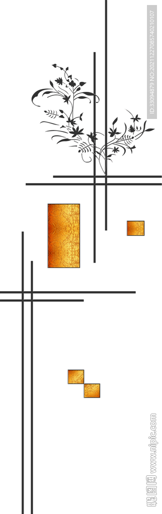 高清分层平开门打印图