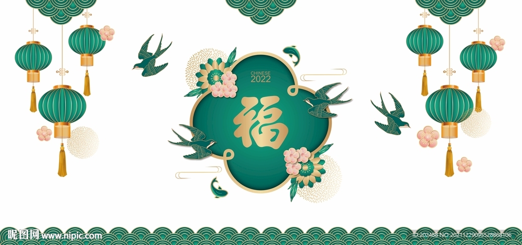 国潮节日装饰