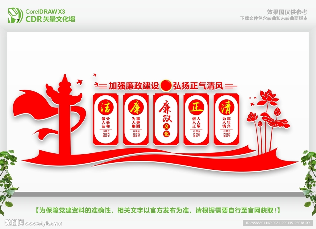 廉洁文化墙