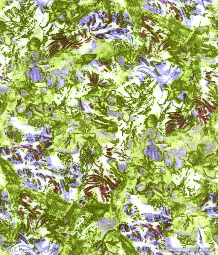 大牌 小碎花   数码印花  