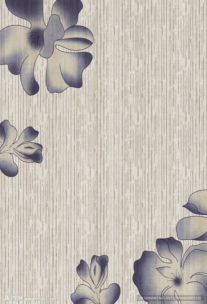 花卉地毯