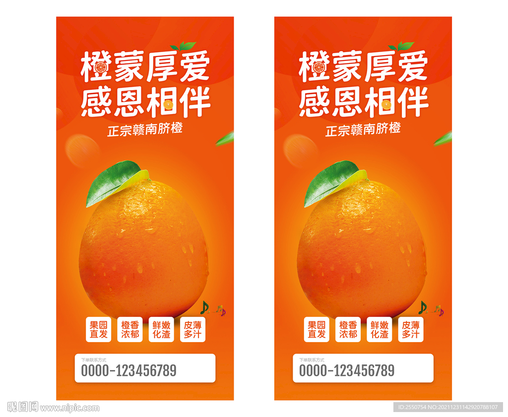 脐橙广告