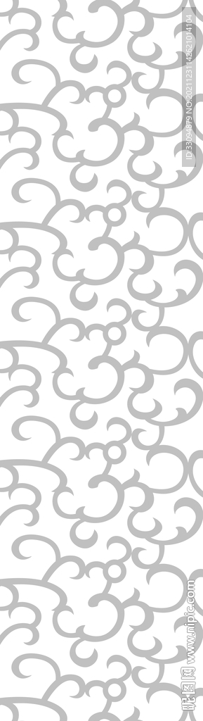 高清分层平开门打印图