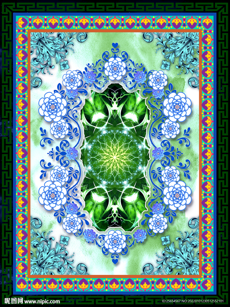 古典地毯欧式花边中式剪花地毯
