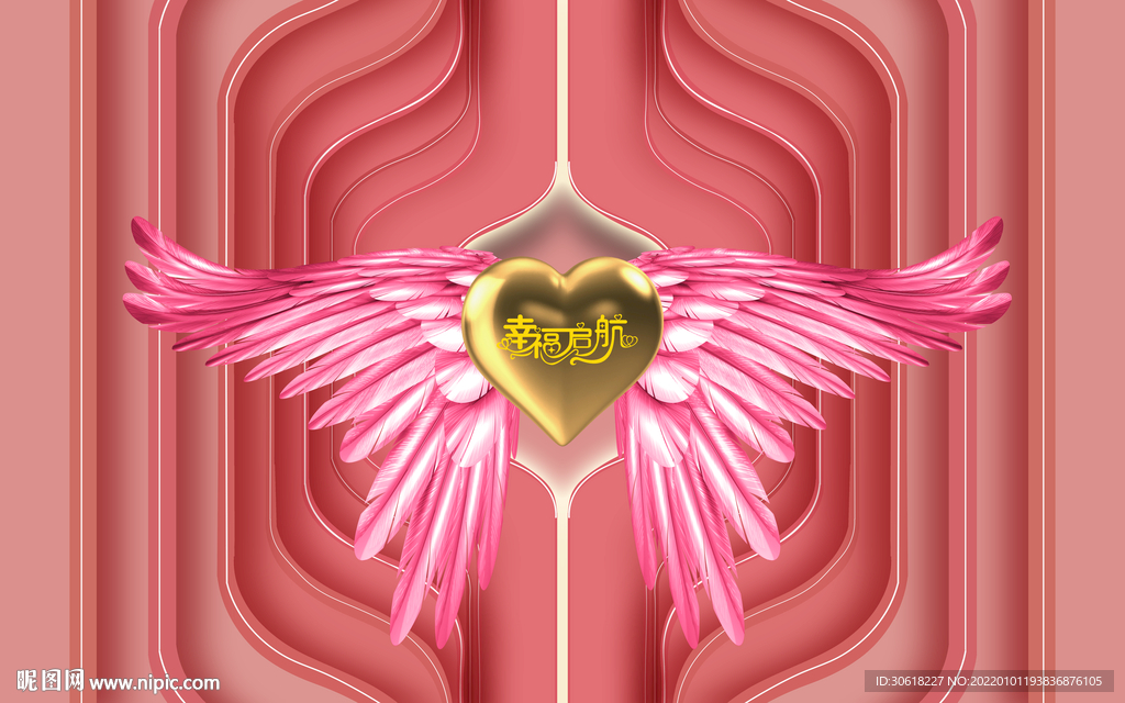  网红背景墙打卡墙 