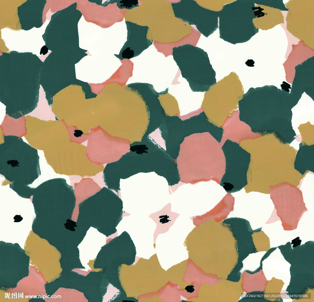 小清新数码印花