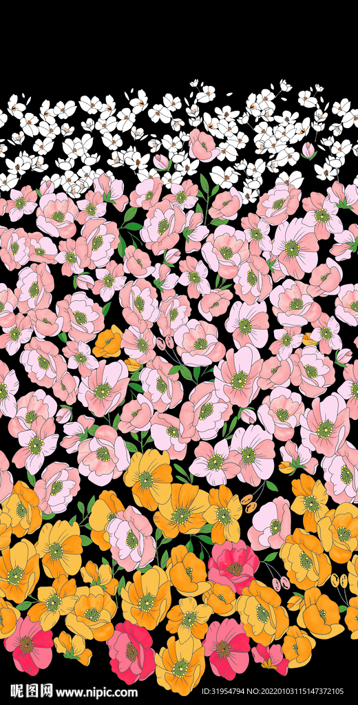 定位花