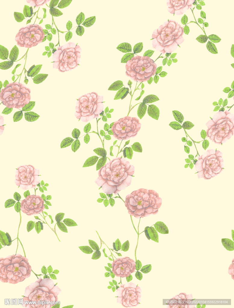 小清新数码印花