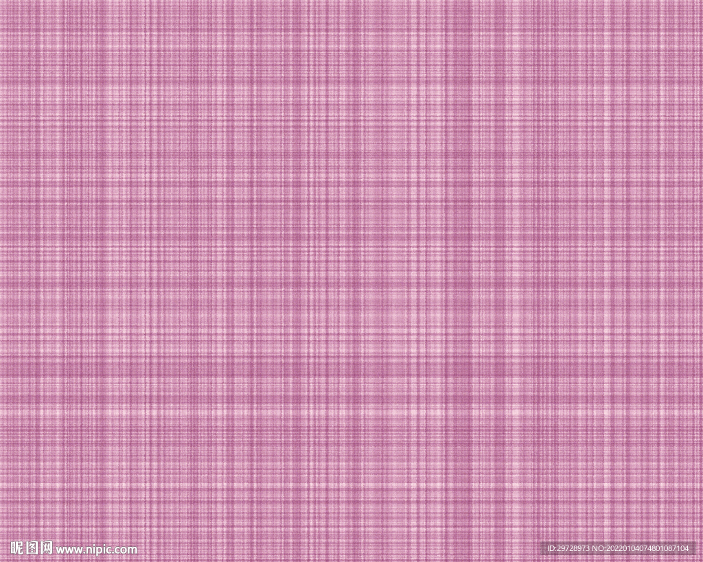 粉色粗格子布纹