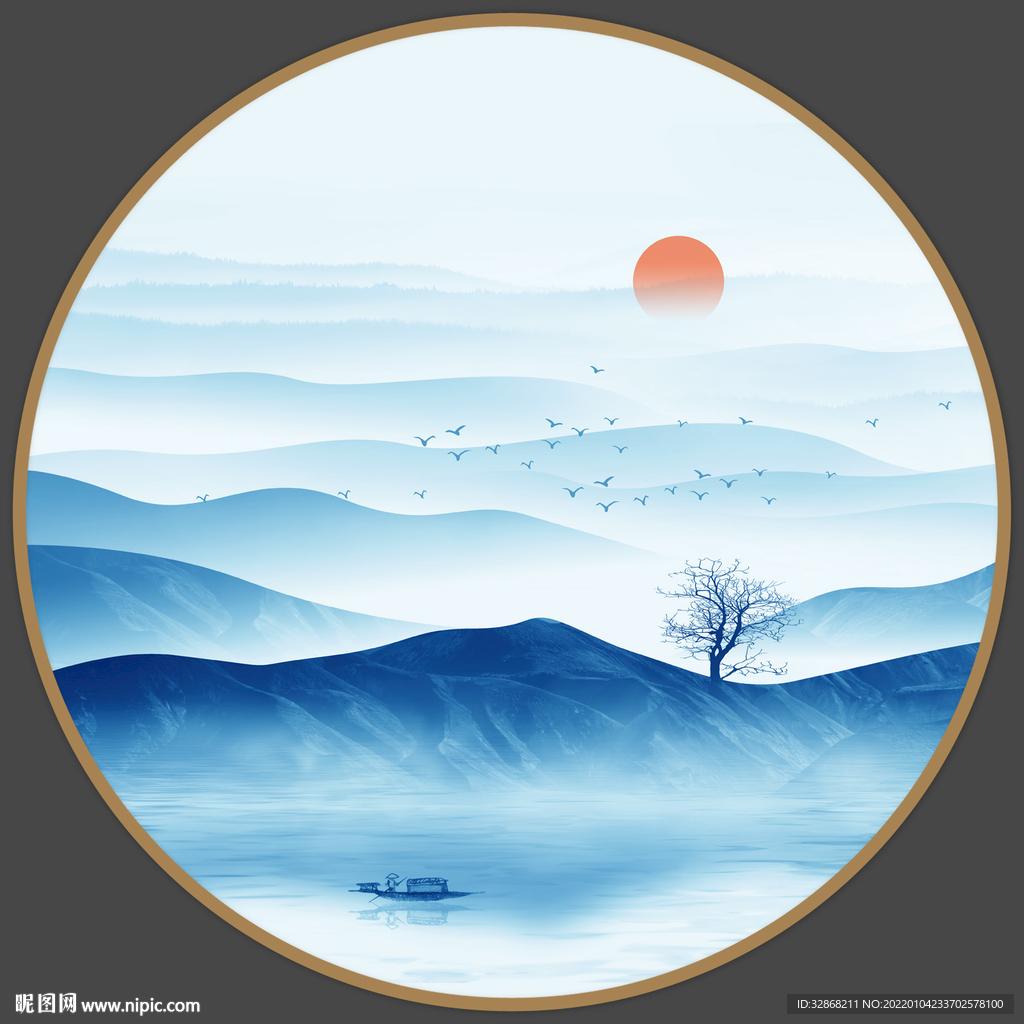 水墨山水