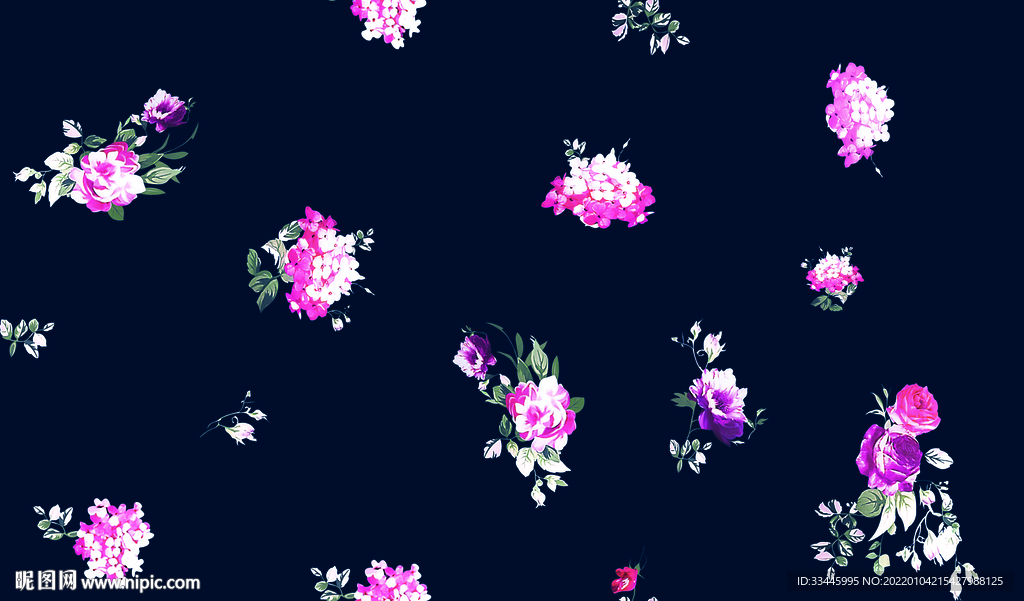 手绘花