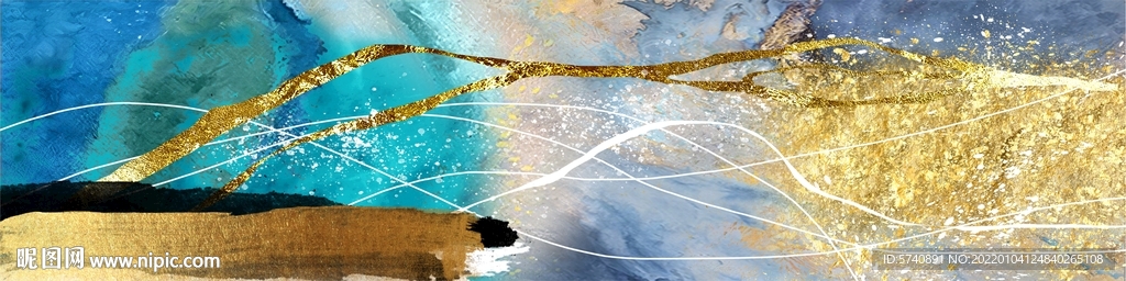 抽象油画