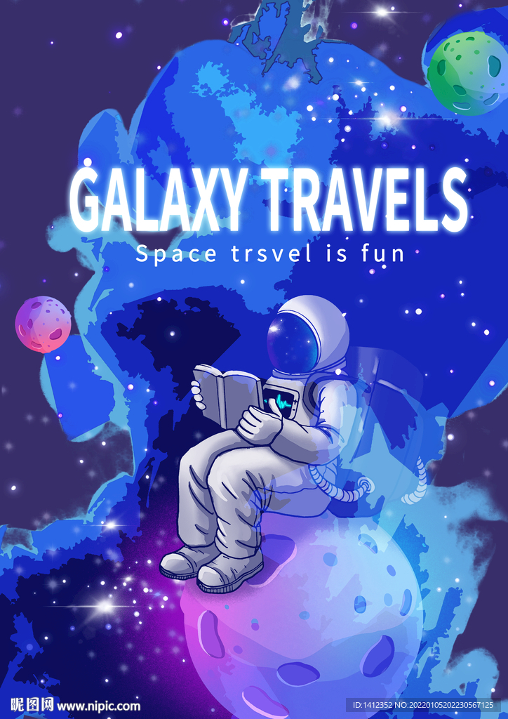 太空宇航员海报