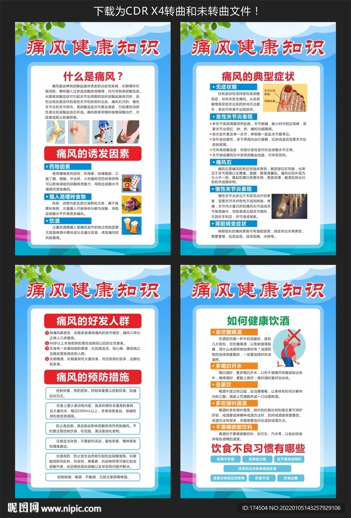 痛风健康知识