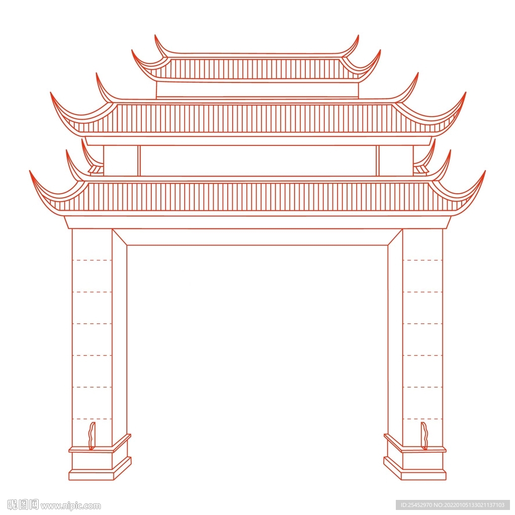 门 牌坊