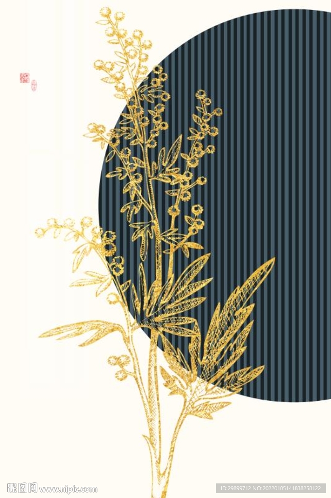 菊花装饰画