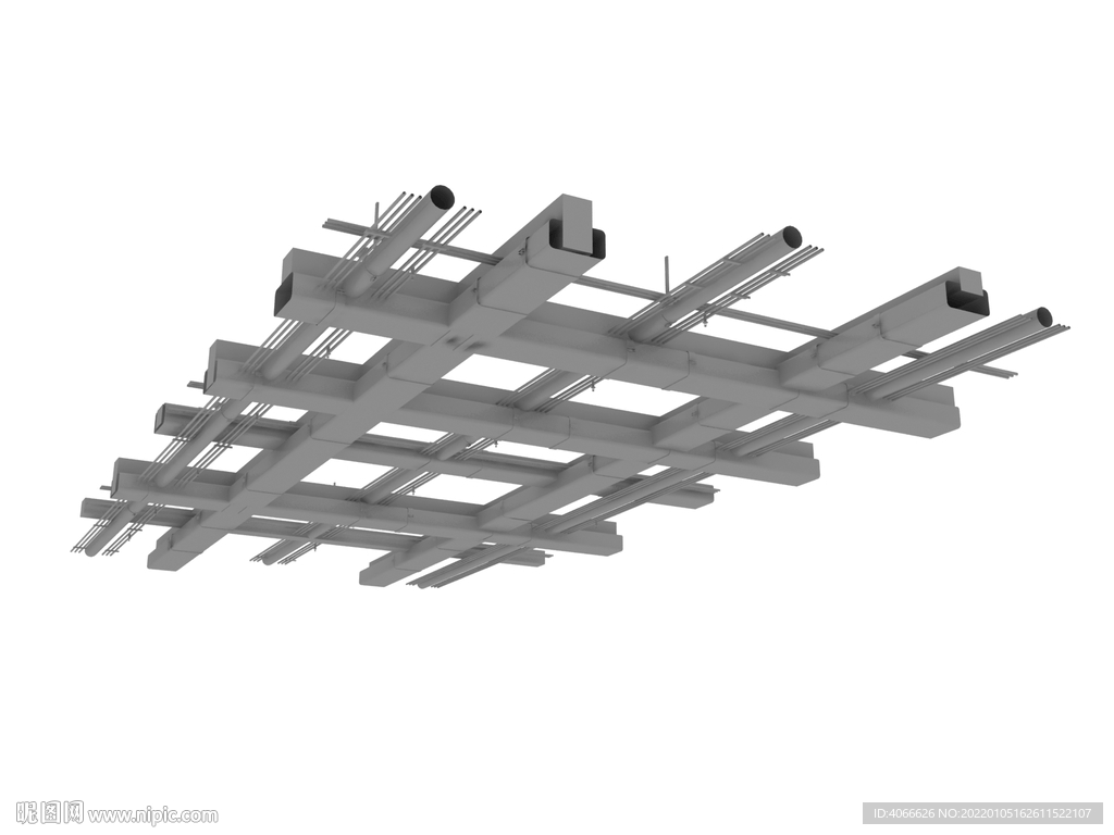 通风管道3d模型