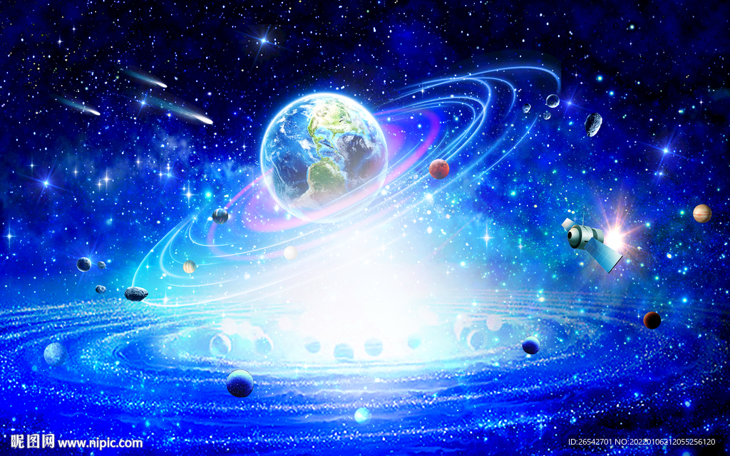 蓝色星空