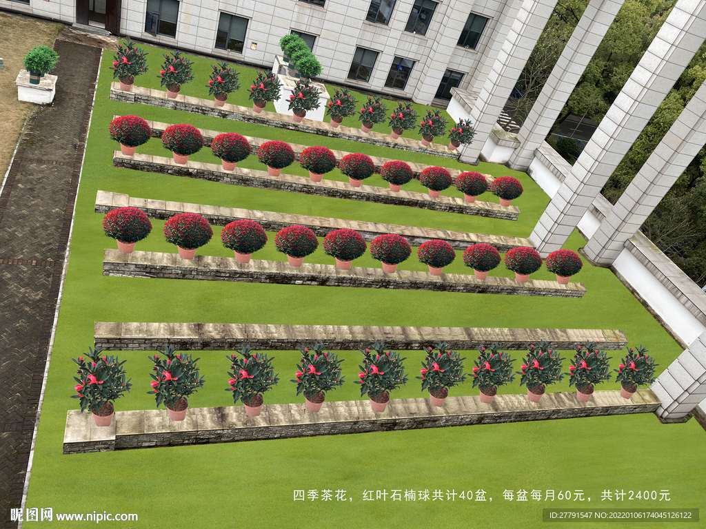 绿植租摆设计效果图
