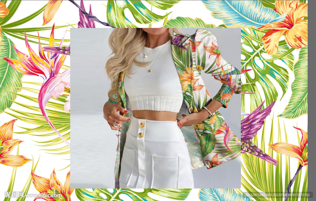 大牌花 热带花草