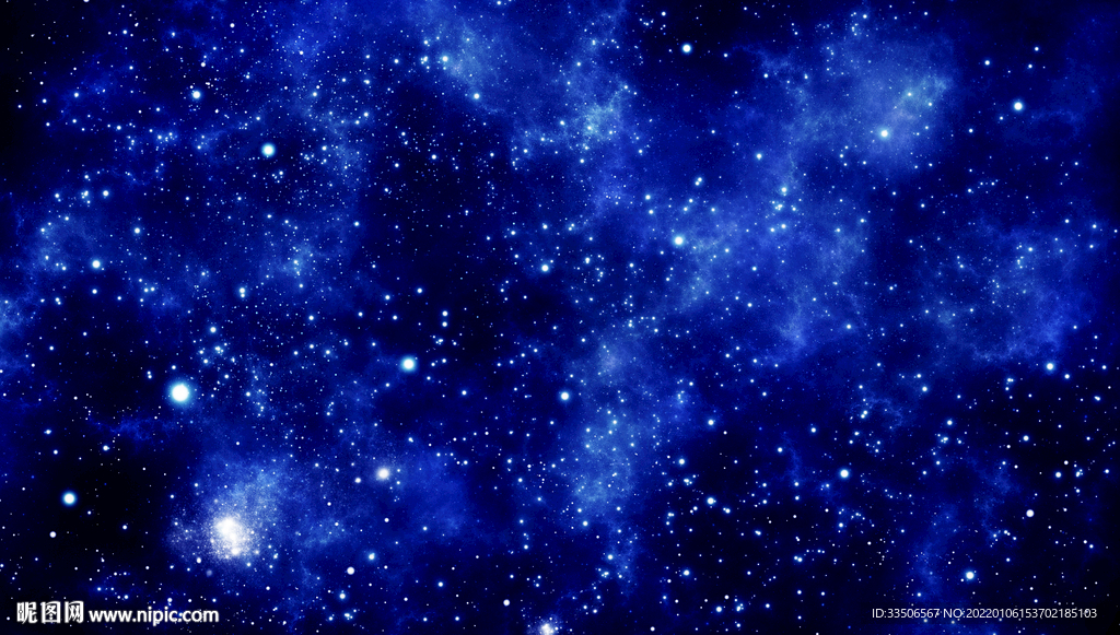 蓝色星空