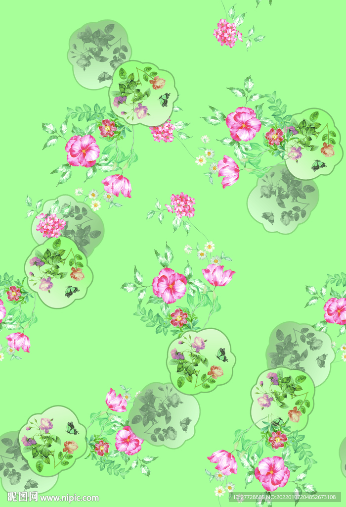 旗袍花